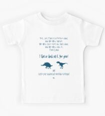 curse your sudden but inevitable betrayal, firefly, blue Kinder T-Shirt