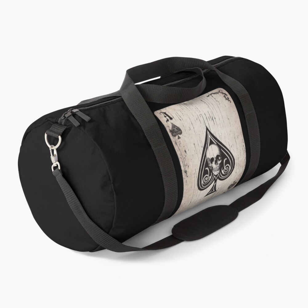 Ace of Spades Death Card Duffle Bag