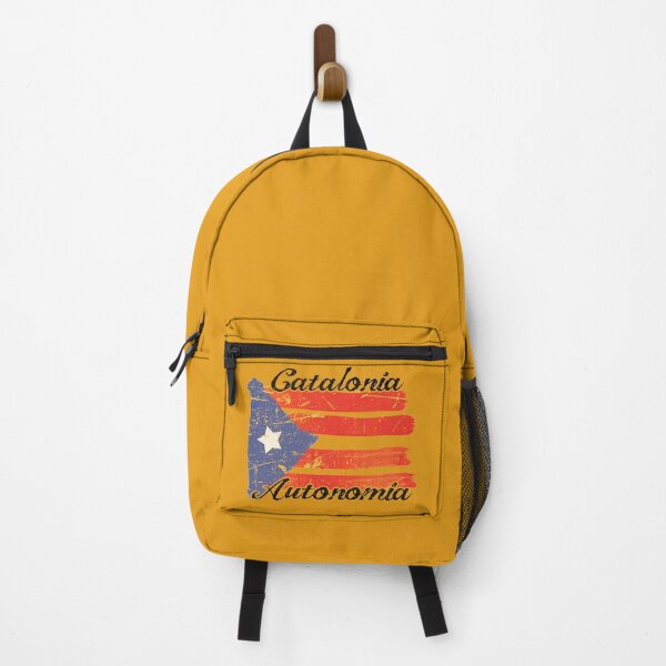 Cataluña Independencia Catalana Mochila