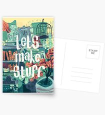 Let's Make Stuff Postcards