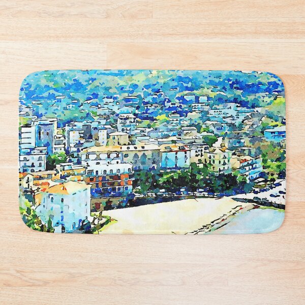 Item preview, Agropoli: landscape with beach designed and sold by Giuseppe Cocco.