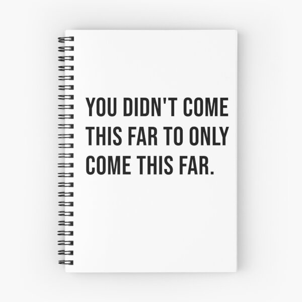Item preview, You didn't come this far to only come this far. designed and sold by James Gunn.