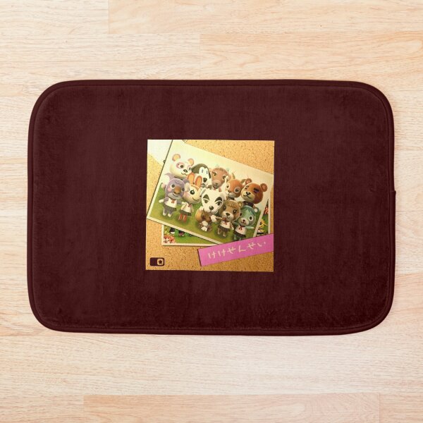 acnh - mr kk album cover Bath Mat