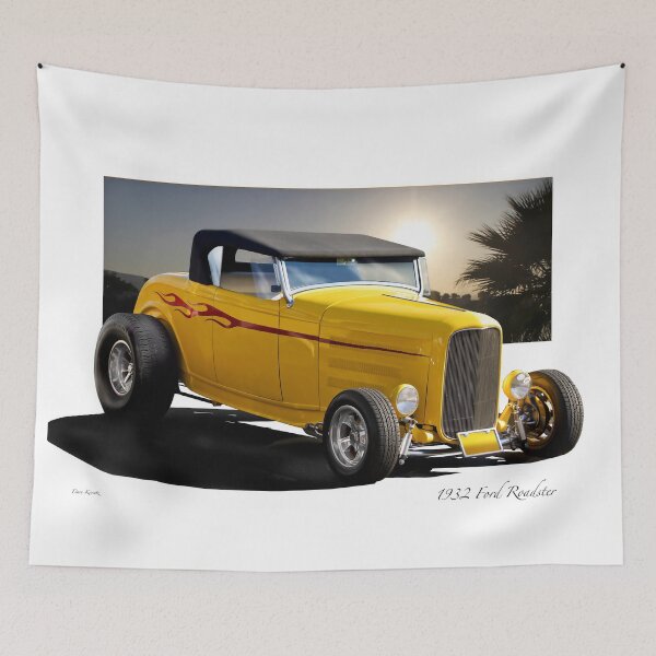 Item preview, 1932 Ford 'Flamed HiBoy' Roadster designed and sold by DaveKoontz.