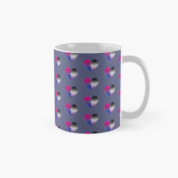 Item preview, Asexual Biromantic Glitch Heart designed and sold by Kiloueka.