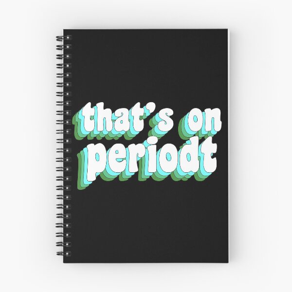 Item preview, that's on periodt designed and sold by TikTokTalk.