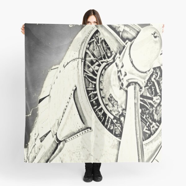 Airplane abstract Scarf