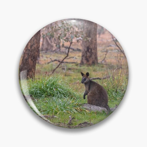 Item preview, Wallaby in the morning fog. designed and sold by Luke Foster.