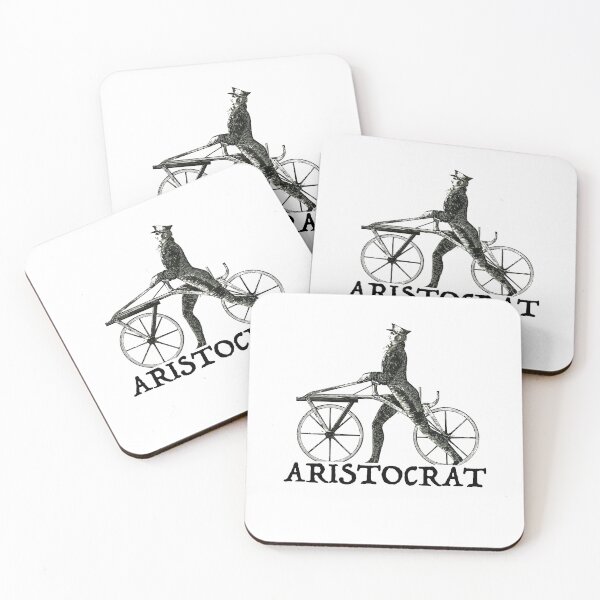 Item preview, Aristocrat Baron Karl Von Drais The Humble Bicycle Laufmaschine designed and sold by KeepMoving.