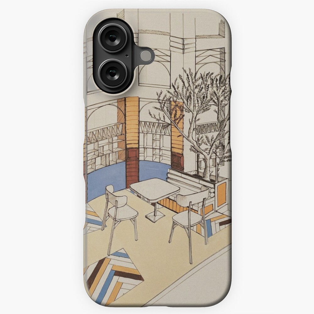 Aperçu de l'œuvre Coque rigide iPhone créée et vendue par LoicBrDesign.