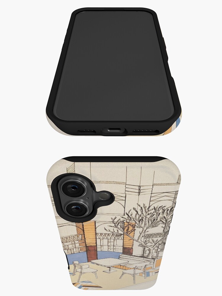 Aperçu 3 sur 4. Coque iPhone avec l'œuvre Caffè Toscana créée et vendue par LoicBrDesign.
