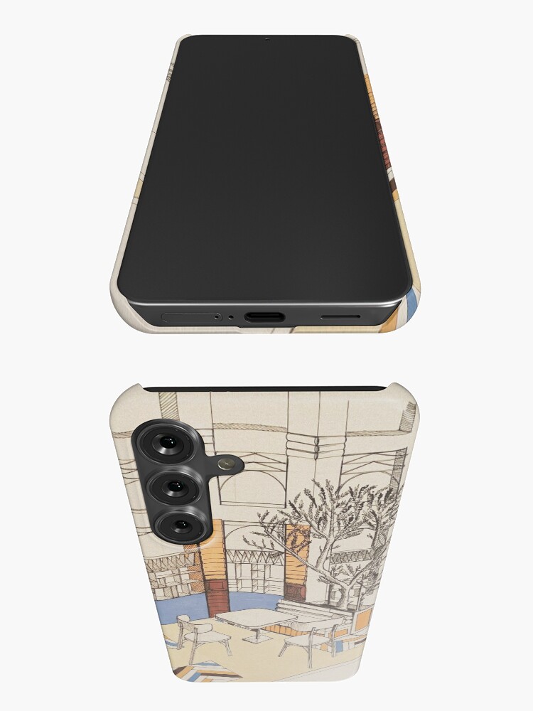 Aperçu 3 sur 4. Coque Samsung Galaxy avec l'œuvre Caffè Toscana créée et vendue par LoicBrDesign.