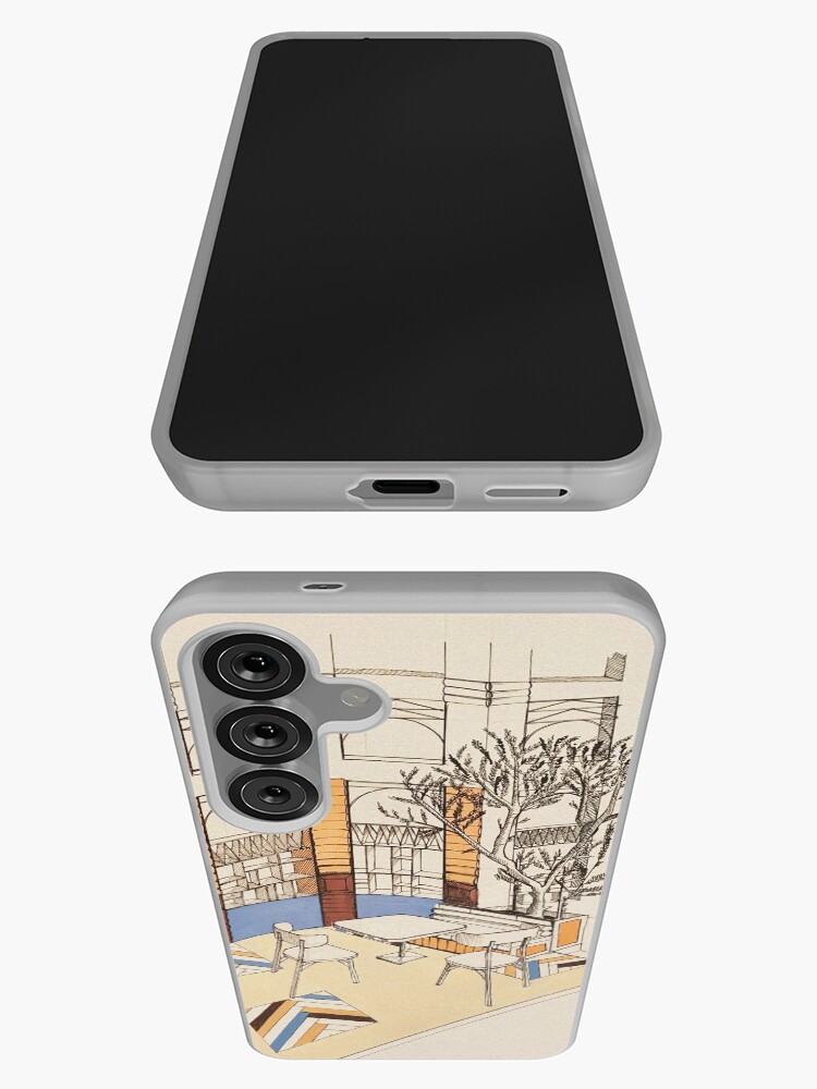 Aperçu 3 sur 4. Coque Samsung Galaxy avec l'œuvre Caffè Toscana créée et vendue par LoicBrDesign.