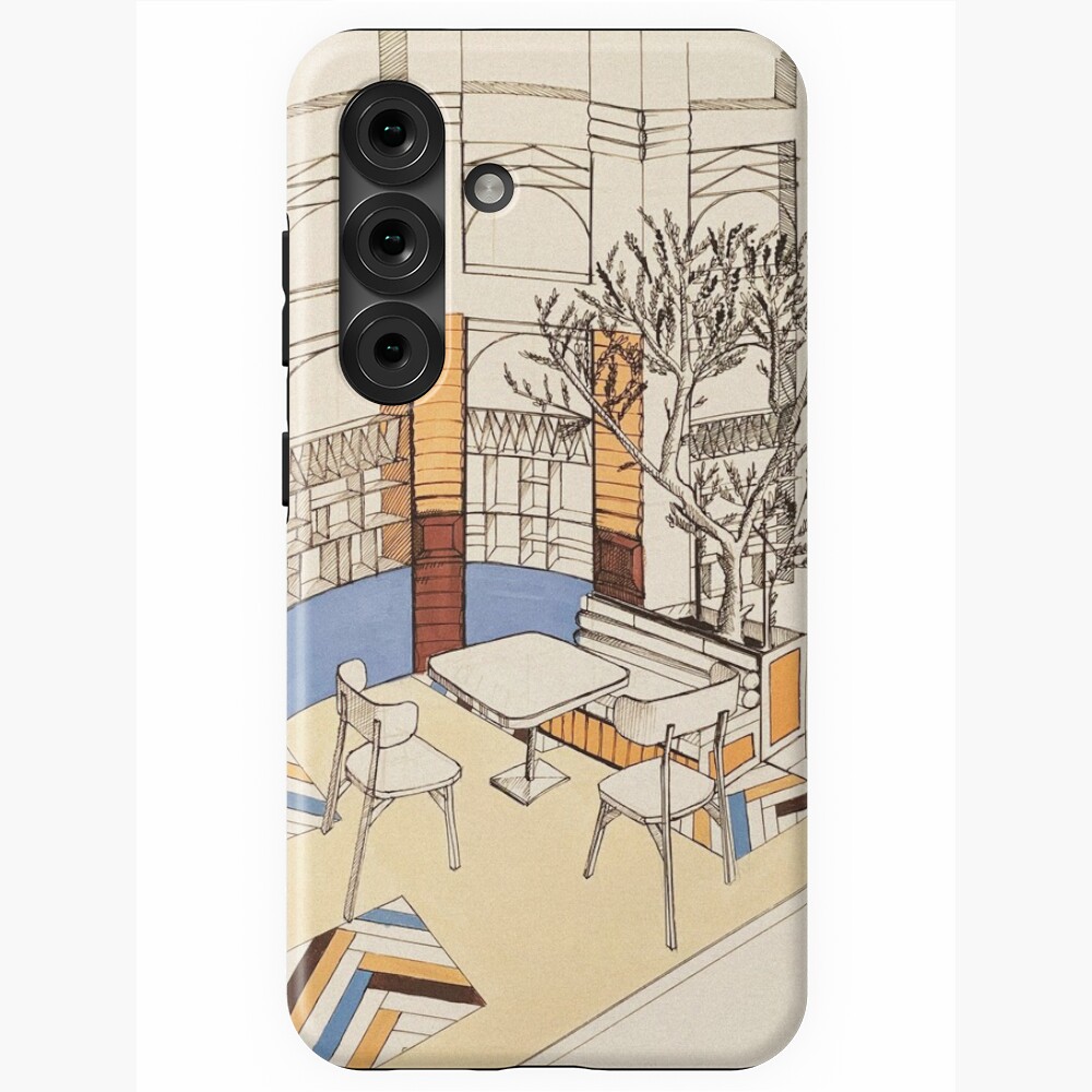 Aperçu de l'œuvre Coque antichoc Samsung Galaxy créée et vendue par LoicBrDesign.