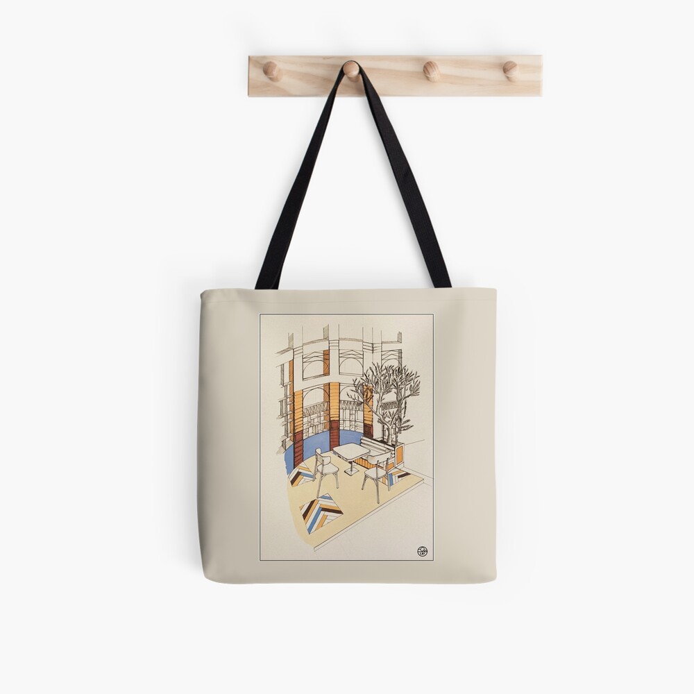 Aperçu de l'œuvre Tote bag doublé créée et vendue par LoicBrDesign.
