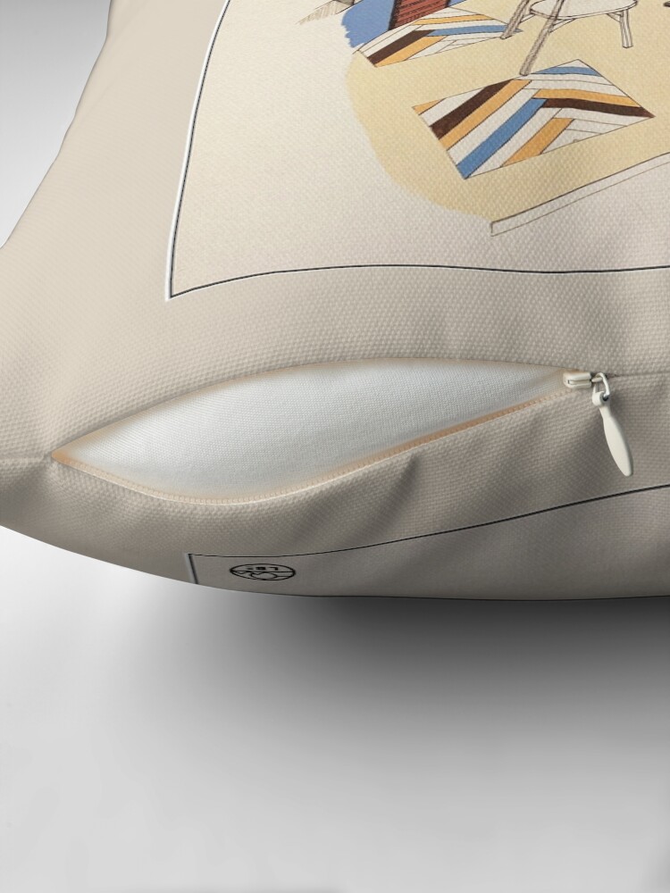 Aperçu 2 sur 4. Coussin avec l'œuvre Caffè Toscana créée et vendue par LoicBrDesign.