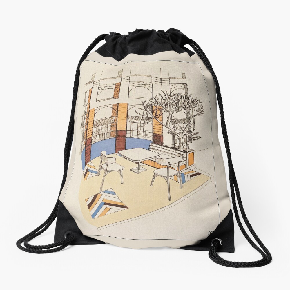 Aperçu de l'œuvre Sac à cordon créée et vendue par LoicBrDesign.
