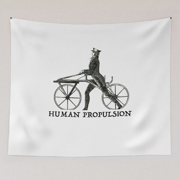 Item preview, Human Propulsion Baron Karl Von Drais The Humble Bicycle Laufmaschine designed and sold by KeepMoving.