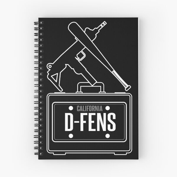 Item preview, D-Fens License Plate designed and sold by Meta Cortex.