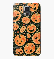 Fun Halloween pumpkins pattern Case/Skin for Samsung Galaxy