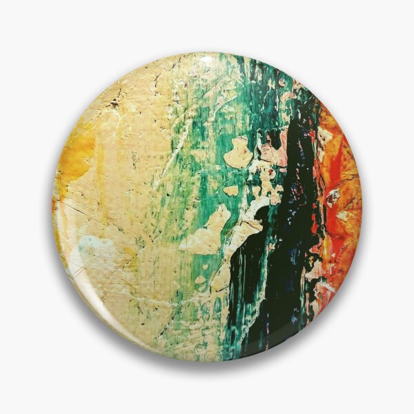 Item preview, Yellow Green Red Abstract Paint Splash  designed and sold by simplysharon.