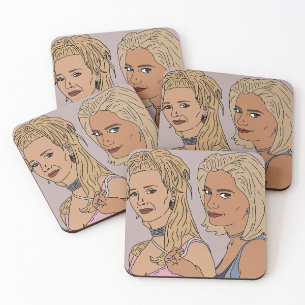 Item preview, Romy and Michele designed and sold by imadeitniceart.