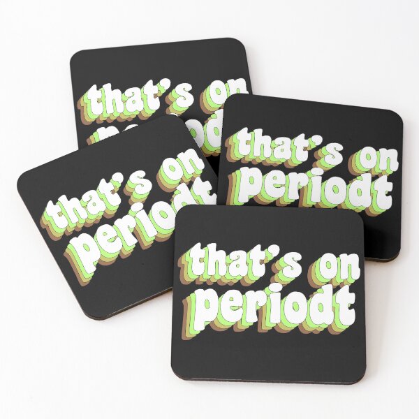 Item preview, that's on periodt designed and sold by TikTokTalk.