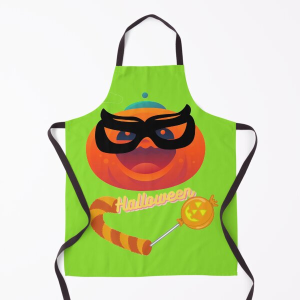 Item preview, Halloween pumpkin wears black glasses designed and sold by esm75.