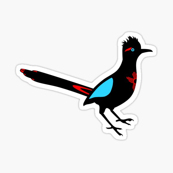 Correcaminos de Nuevo México Pegatina
