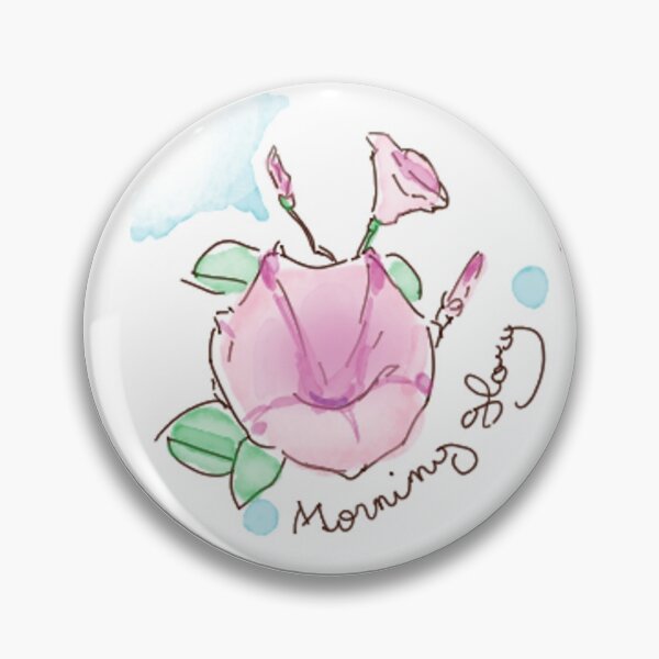 Item preview,  Watercolor morning glory flower designed and sold by Rime-art.