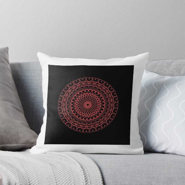Aperçu de l'œuvre Mandala rouge créée et vendue par Ashmita Biswas.