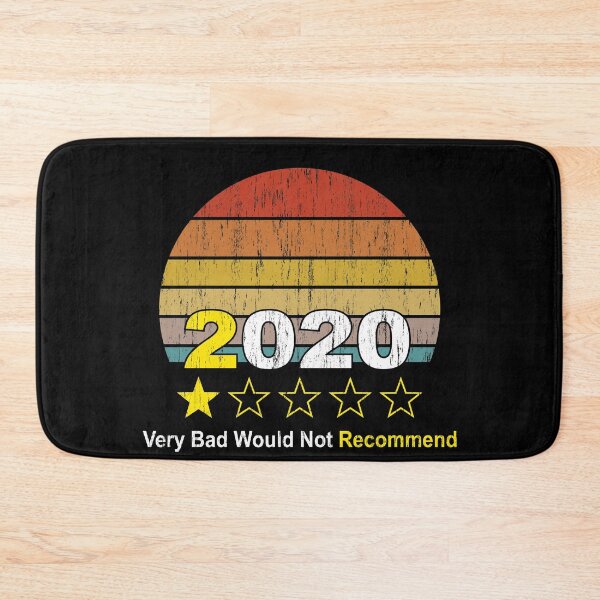 Item preview, 2020 Very Bad Would Not Recommend 1 Star Rating funny Gift designed and sold by skulltshirt.
