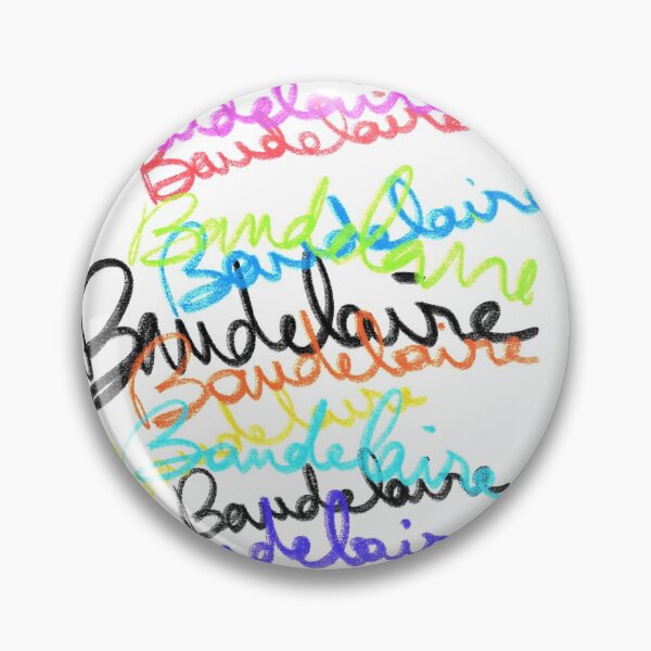 Item preview, Baudelaire designed and sold by robinthefirst.