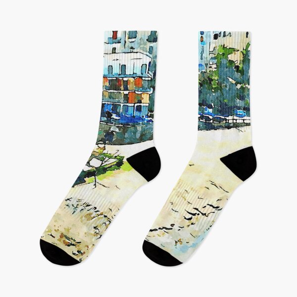 Item preview, Agropoli buildings with the beach designed and sold by Giuseppe Cocco.