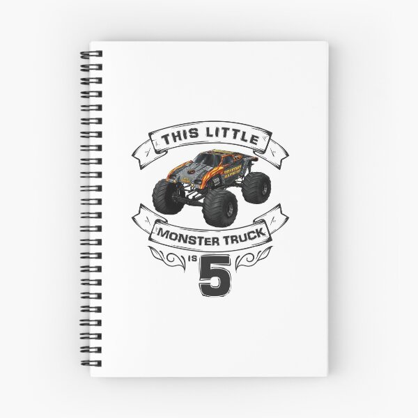 Item preview, Monster Truck 5th Birthday T-shirt Kids Truck Tee designed and sold by raretshirtsuk.