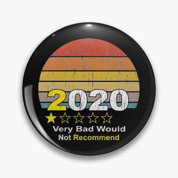 Item preview, 2020 Very Bad Would Not Recommend 1 Star Rating funny Gift designed and sold by skulltshirt.