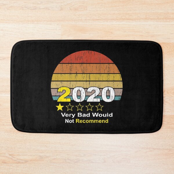Item preview, 2020 Very Bad Would Not Recommend 1 Star Rating funny Gift designed and sold by skulltshirt.