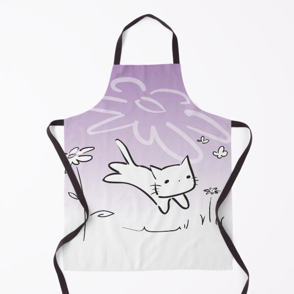 Item preview, kitten chasing butterflies designed and sold by bravescribbler.