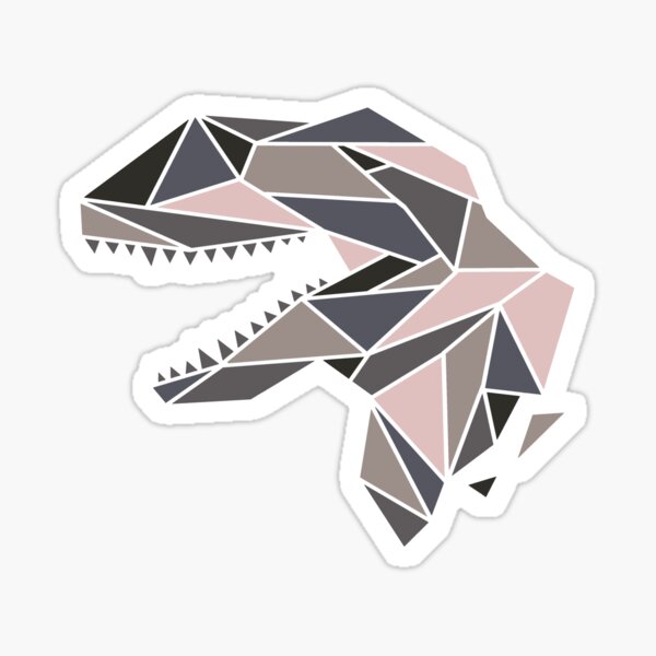 Item preview, Geometric Dinosaur designed and sold by The-Fancy-Space.