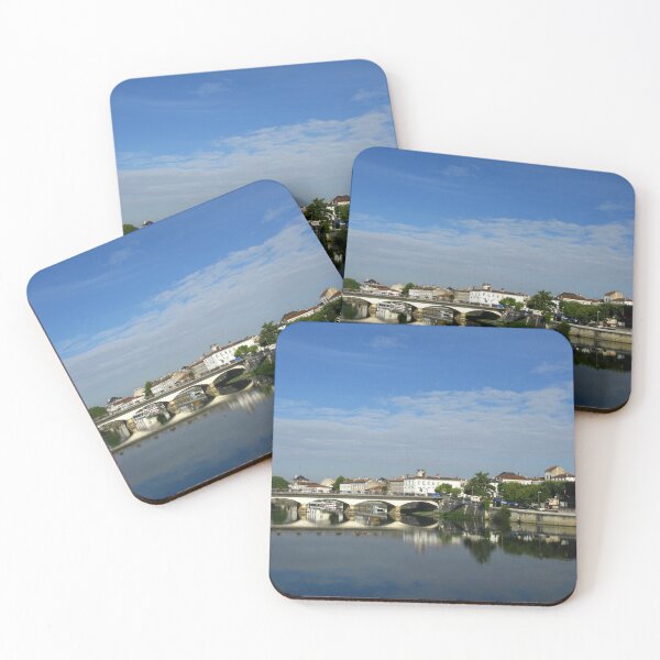 Item preview, Jarnac Bridge on the Charente River designed and sold by Marilyn Harris.