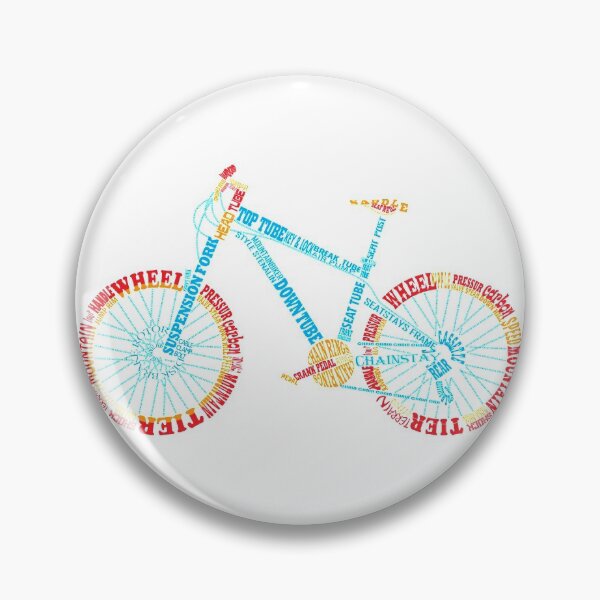 Item preview, Fire Red Mountain Bicycle T-shirt Cycling Tee designed and sold by raretshirtsuk.