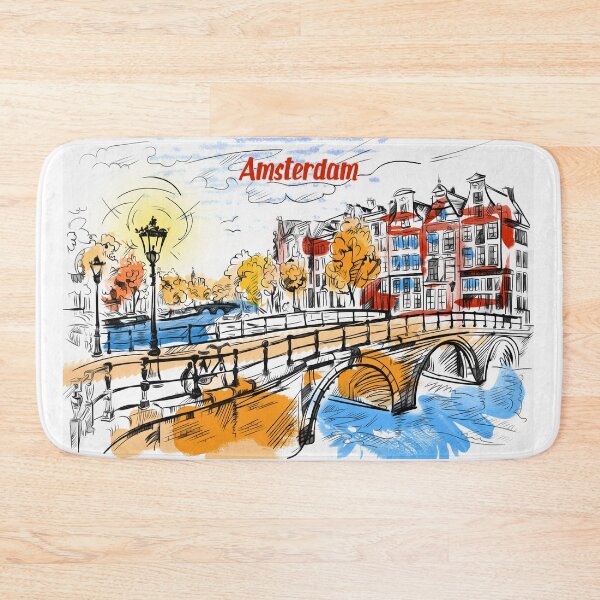 Item preview, Amsterdam sketсh ART designed and sold by Shevi.