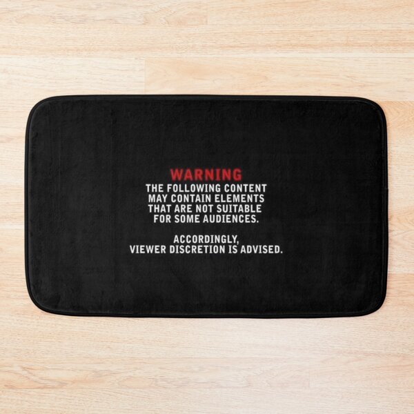 Item preview, WARNING designed and sold by smackprints.