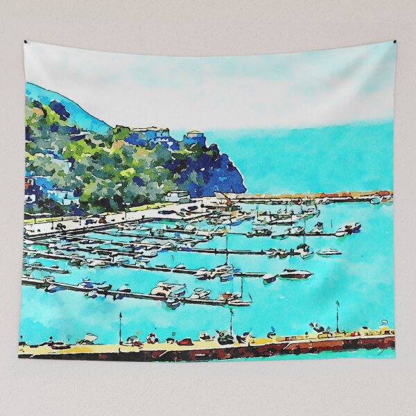Item preview, Port of Agropoli designed and sold by Giuseppe Cocco.