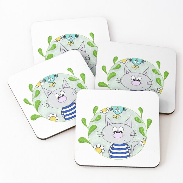 Item preview, Cat in frame designed and sold by KateCrafts.