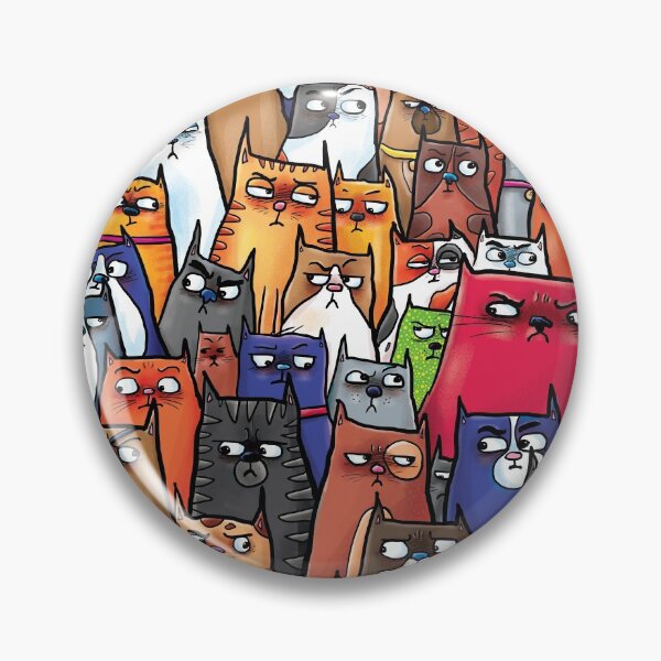 Item preview, Suspicious Kitties designed and sold by Grasdal.