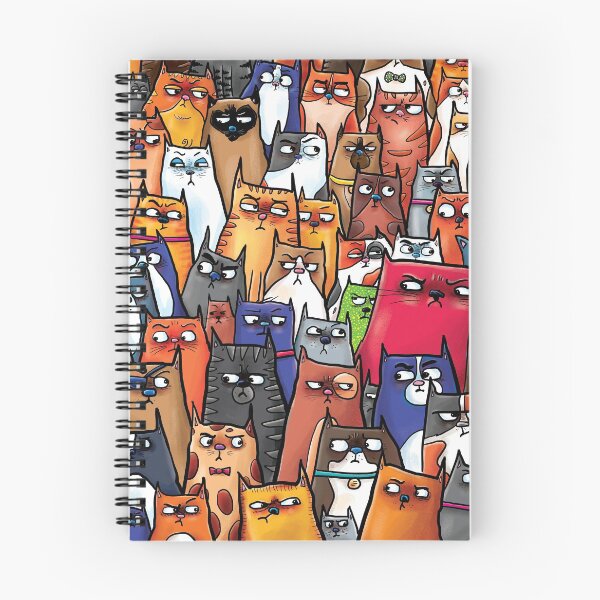 Item preview, Suspicious Kitties designed and sold by Grasdal.
