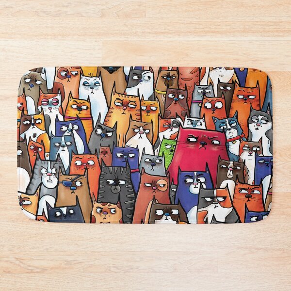 Item preview, Suspicious Kitties designed and sold by Grasdal.