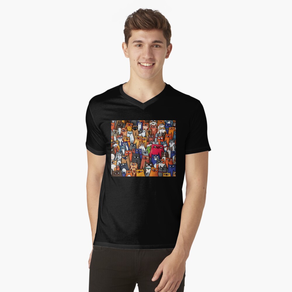 Item preview, V-Neck T-Shirt designed and sold by Grasdal.