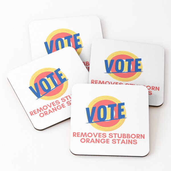 Item preview, Vote Removes Stubborn Orange Stains designed and sold by Zaibo.